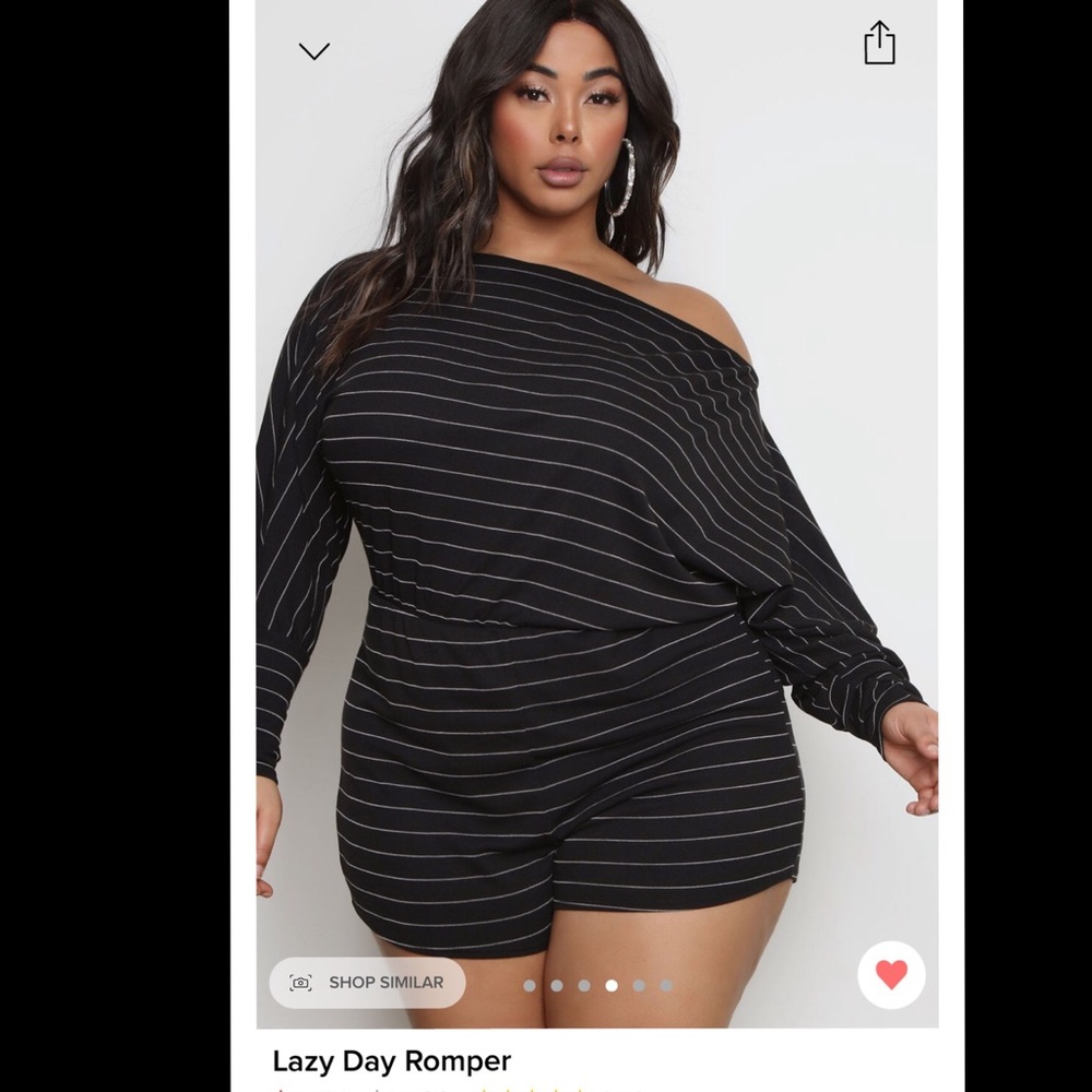 Fashion Nova Romper